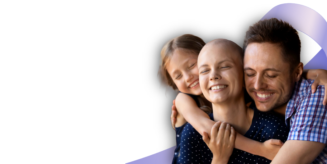 Family supporting each other through cancer care
